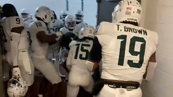 Seven Michigan State Football Players Charged For Brutal Tunnel Melee 7sport Canada 