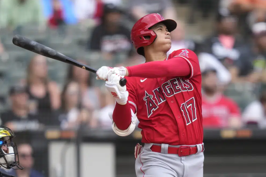 Angels beat White Sox 12-5 as Ohtani hits his longest homer 7