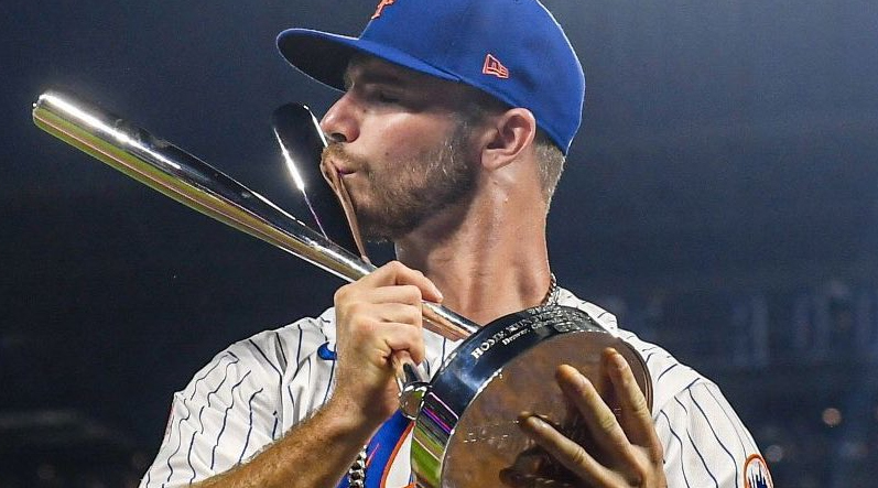 Alonso hits a 2-run homer as the Mets beat the Giants 8-4 for