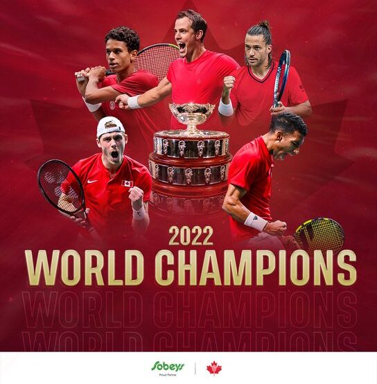 Canada sink Australian hopes to win maiden Davis Cup title
