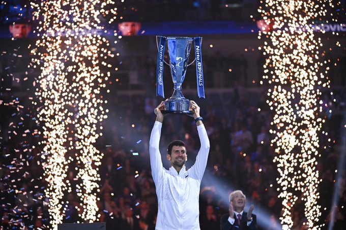 Djokovic wins sixth ATP Finals title 11