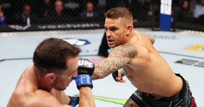 Poirier chokes out Chandler at UFC 281