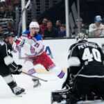 Kreider scores two in third period, Rangers past Kings