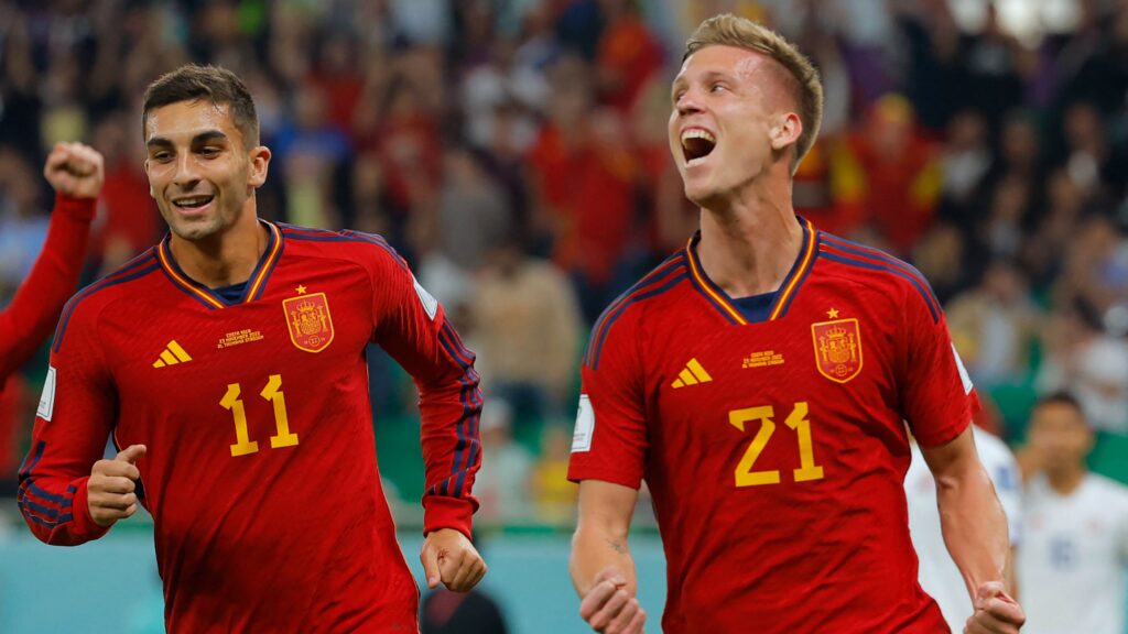 Superb Spain destroy Costa Rica 7-0 for biggest World Cup win 7