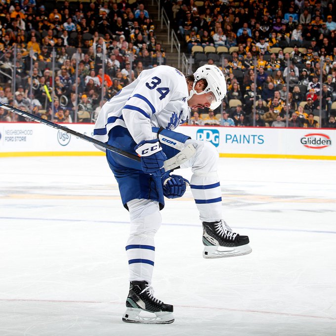 Maple Leafs end Penguins' undefeated streak 9