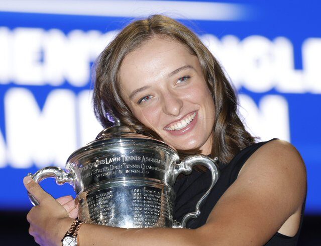 Poland’s Swiatek wins WTA Player of the Year