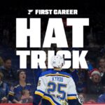 Blues thrash Canucks 5-1, Kyrou with first career hat trick