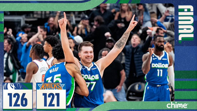 Doncic makes history with 60 points in dramatic Dallas overtime win 11