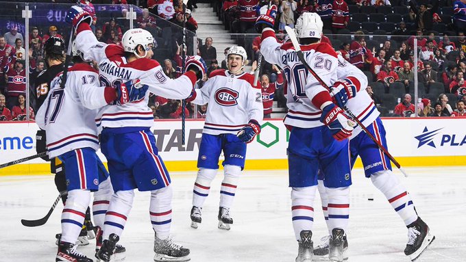 Canadiens beat Flames, Allen makes 45 saves 10