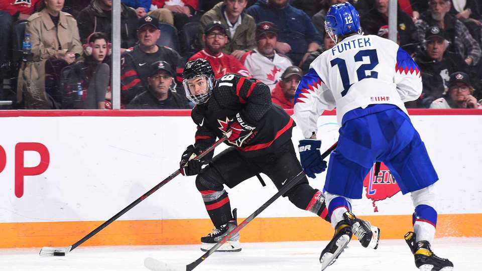 Canada U-20 reach semis, record-breaking Bedard scores OT winner 9