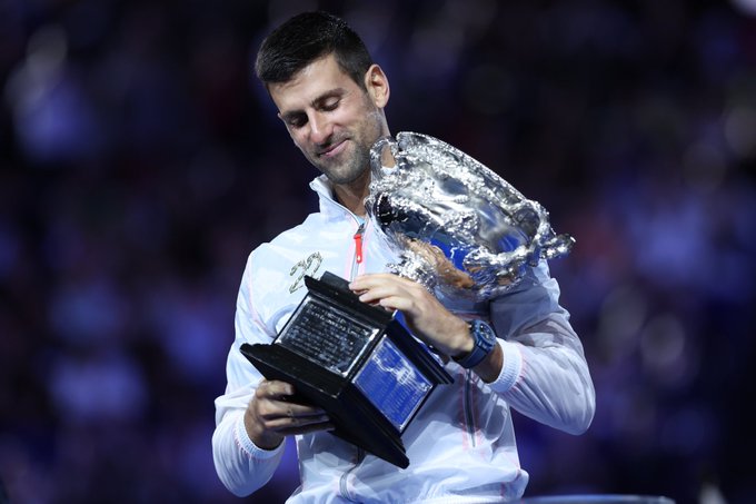 Djokovic sinks Tsitsipas to lift 10th Australian Open title 5