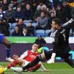 Martinelli goal gives Arsenal hard-fought win over Leicester