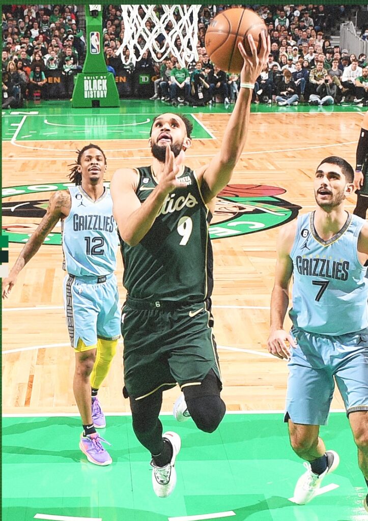 NBA-leading Celtics roll past Grizzlies 119-109 12