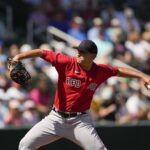 Red Sox-Braves training game ends in tie due to pitch clock violation