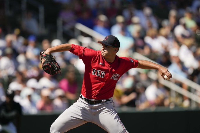 Red Sox-Braves training game ends in tie due to pitch clock violation 15