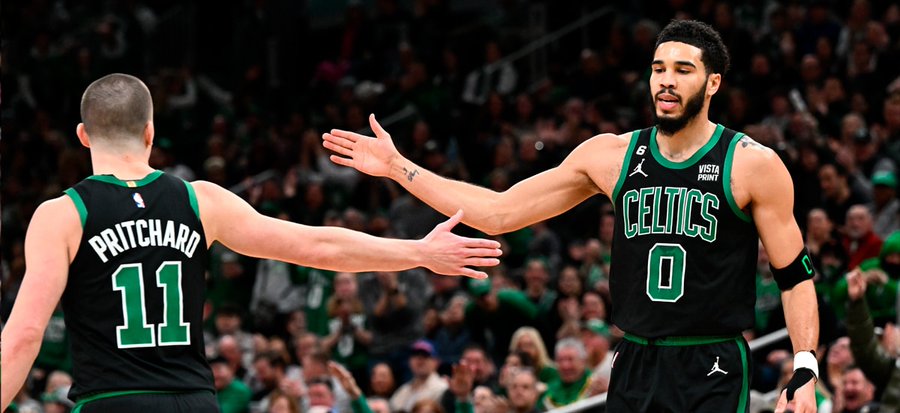 Tatum powers Celtics past Hornets for 40th win of season 16