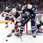 Last-second goal gives Devils 3-2 edge on Jackets