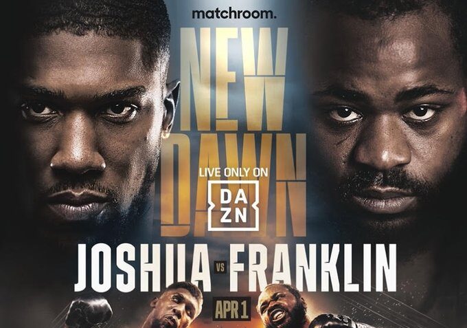 Joshua’s comeback fight to take place at O2 Arena in London.