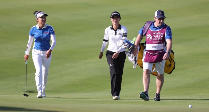 World number one Lydia Ko shares first-round lead in Saudi Arabia 4
