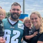 Kelce’s pregnant wife: “Super Bowl could play big role in baby name”