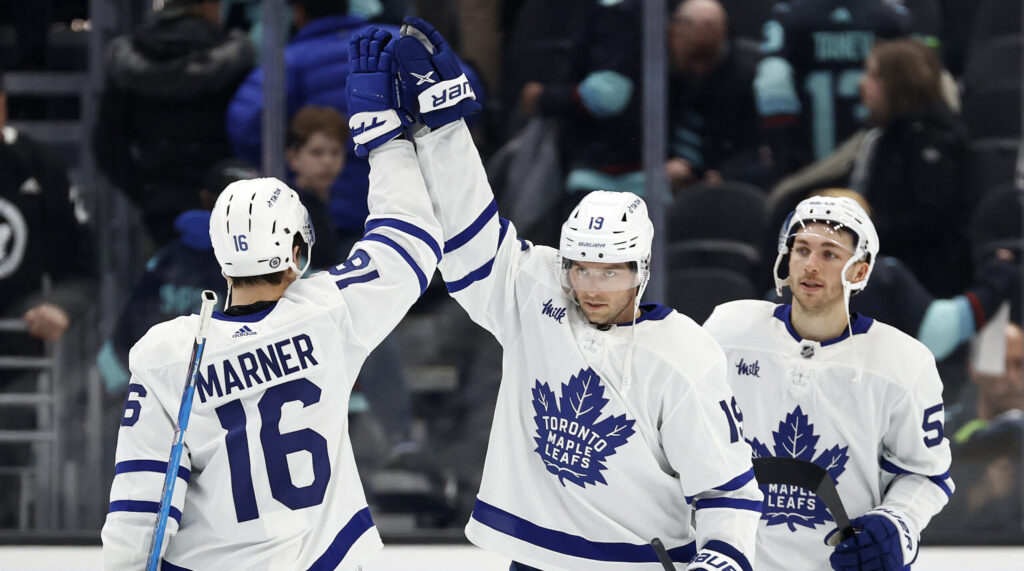 Maple Leafs thrash Kraken 5-1 for second time this year