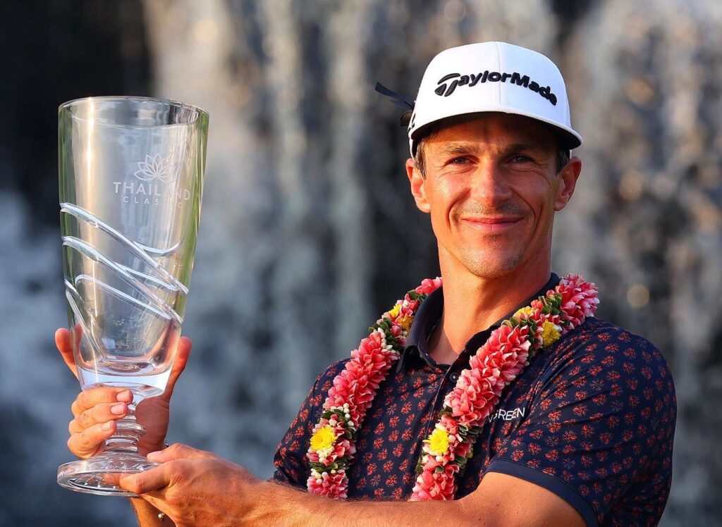 Olesen wins seventh title at Thailand Classic