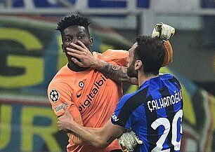 Inter teammates involved in fiery argument against Porto 9