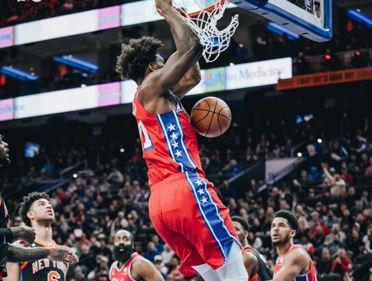 Sixers overcome 13-point deficit to topple Knicks 17