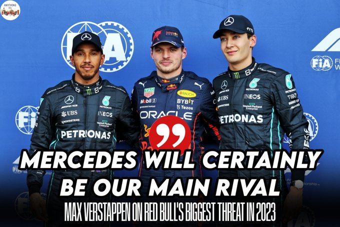 Verstappen points Mercedes, not Ferrari, as Red Bull's main rival 1