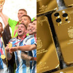 Messi buys 35 golden phones for Argentina World Cup team