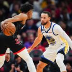 Curry nets 30 points as Warriors win 121-108 against Rockets