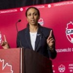 Former athlete Charmaine Crooks named Canada Soccer president