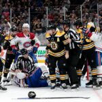 Boston beat Canadiens 4-2, 5th victory in row