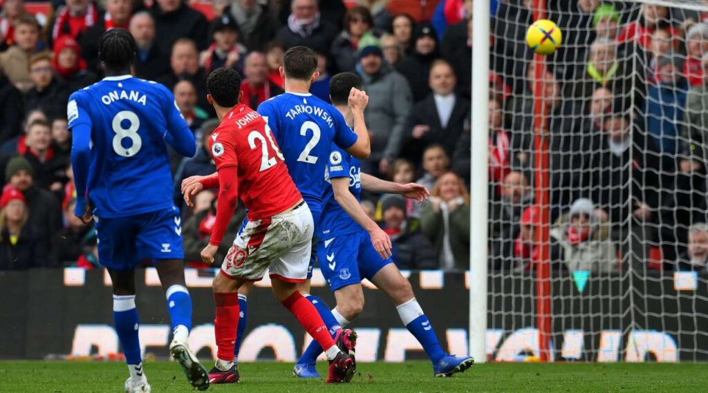 Everton continues survival battle after 2-2 against Nottingham