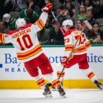 Flames snap five-game winless skid with late breakaway goal