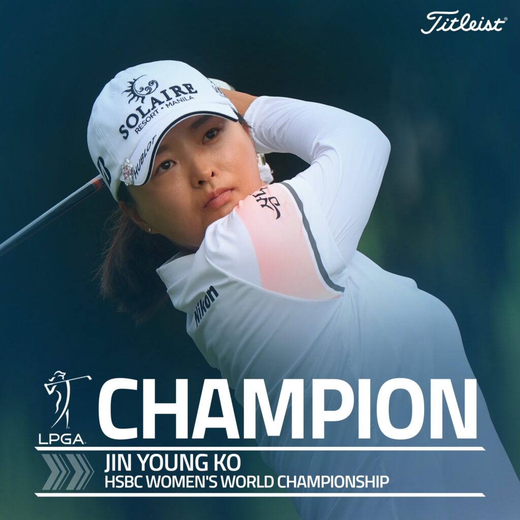 Ko Jin-young secures title in Singapore