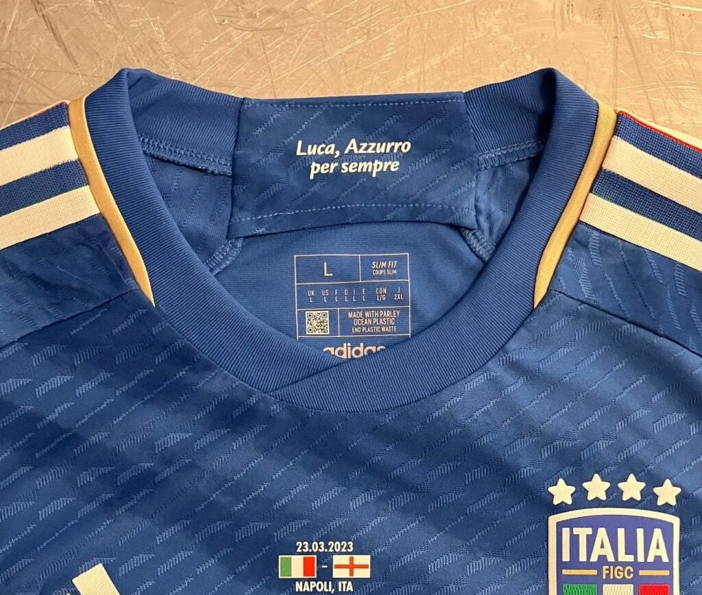 Italy will wear special shirts in honour of Gianluca Vialli