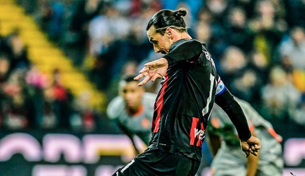 Ibrahimovic becomes oldest scorer in Serie A history at 41 11