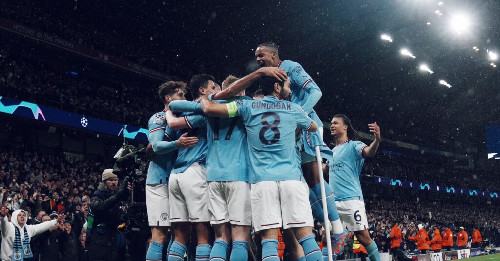 Man City thrash Leipzig 7-0 to secure place in the quarter-finals 1