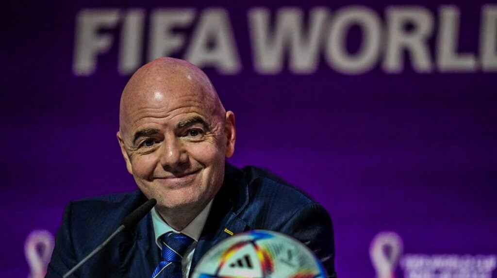 FIFA president Gianni Infantino re-elected by acclaim