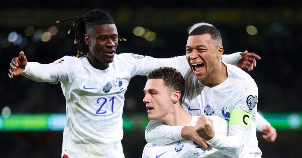 France held off Ireland for narrow 1-0 win with Pavard’s stunner