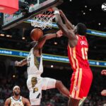 Referees eject Trae Young, Hawks still beat Pacers 143-130