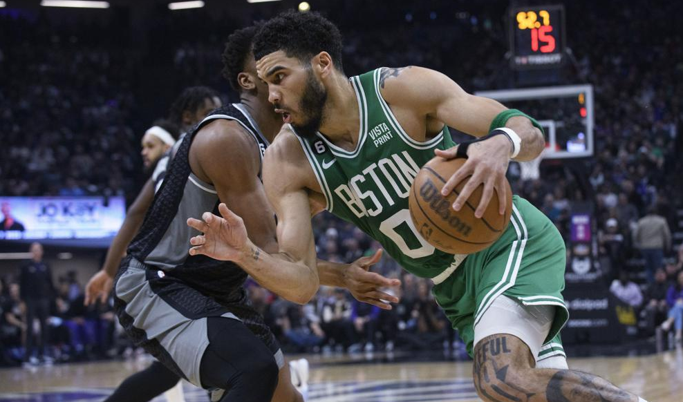 Jayson Tatum shines with 36 points to lead Celtics past Kings 132-109