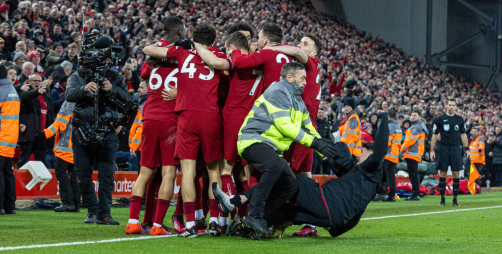 Liverpool - Man United pitch invader gets lifetime Anfield ban 14
