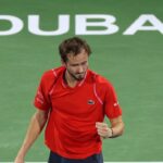 Medvedev wins all-Russian Dubai final for third title in three weeks