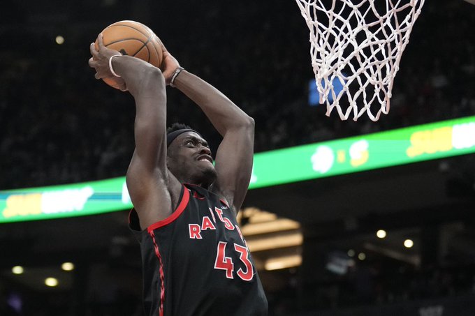 Siakam nets 32 points as Raptors trash Pistons 118-97