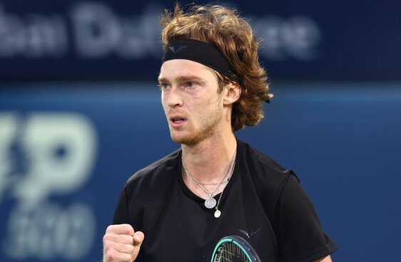 Rublev reaches Dubai final after first win over Zverev