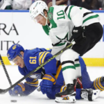 Stars trash Sabres 10-4 as the new additions shine