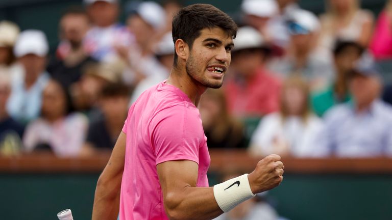 Alcaraz beats Medvedev in Indian Wells final and returns to number 1