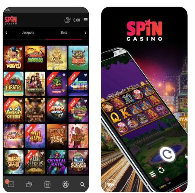 Spin Casino Mobile App